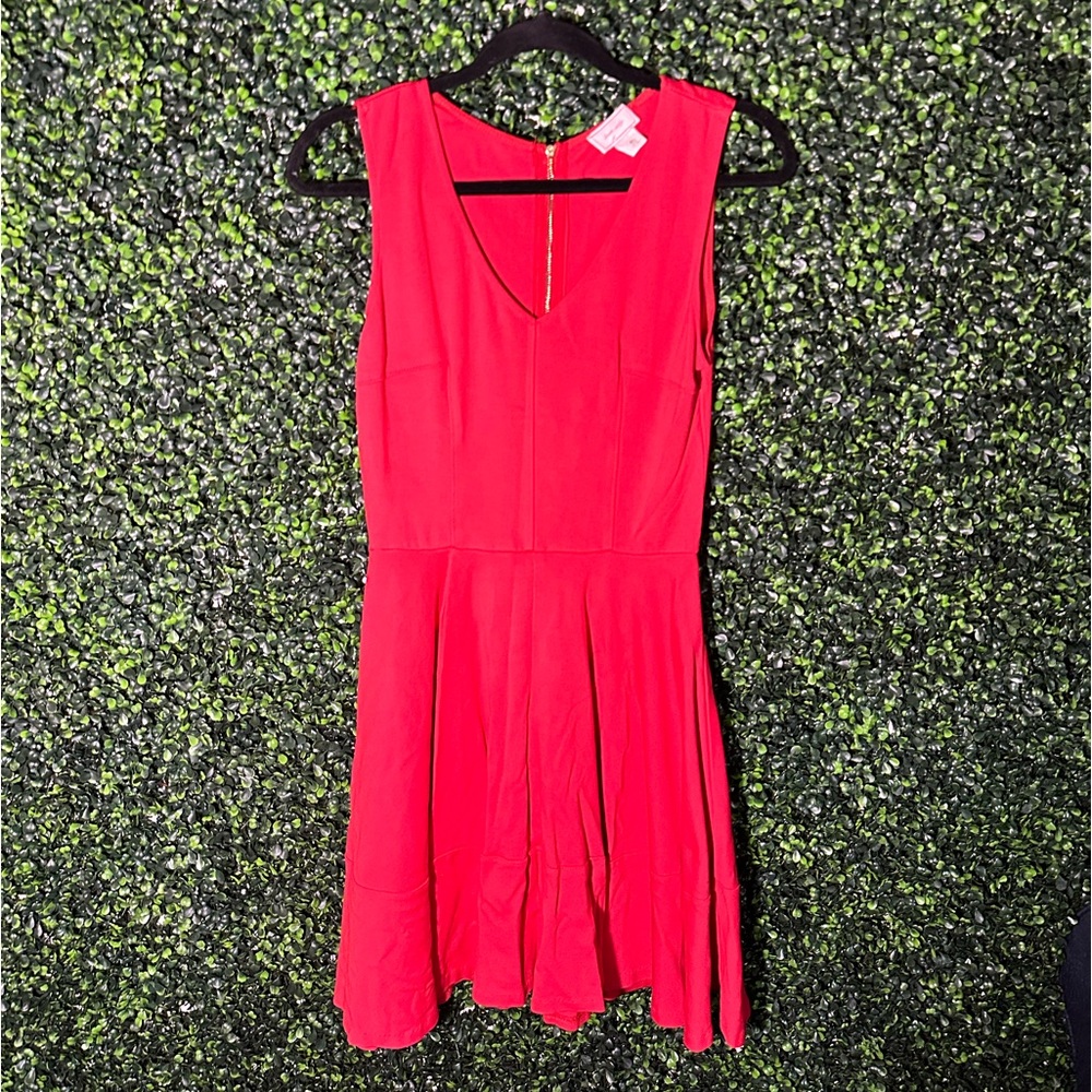 Fuchsia Flare Dress